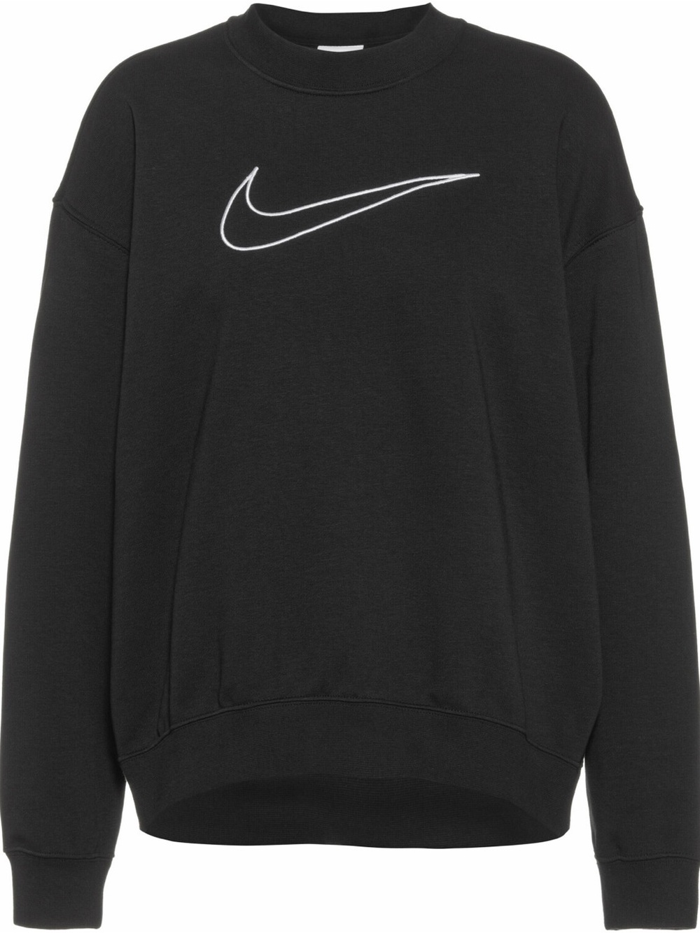 Nike Black Swoosh Crewneck Sweatshirt